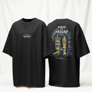 t shirt – scrap the ground