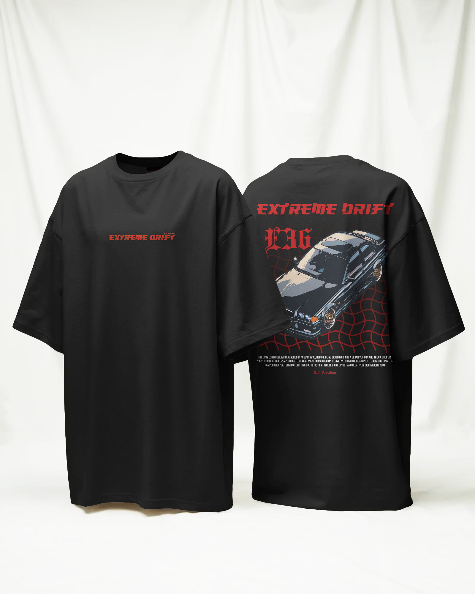 T-Shirt – Extreme Drift – BMW E36