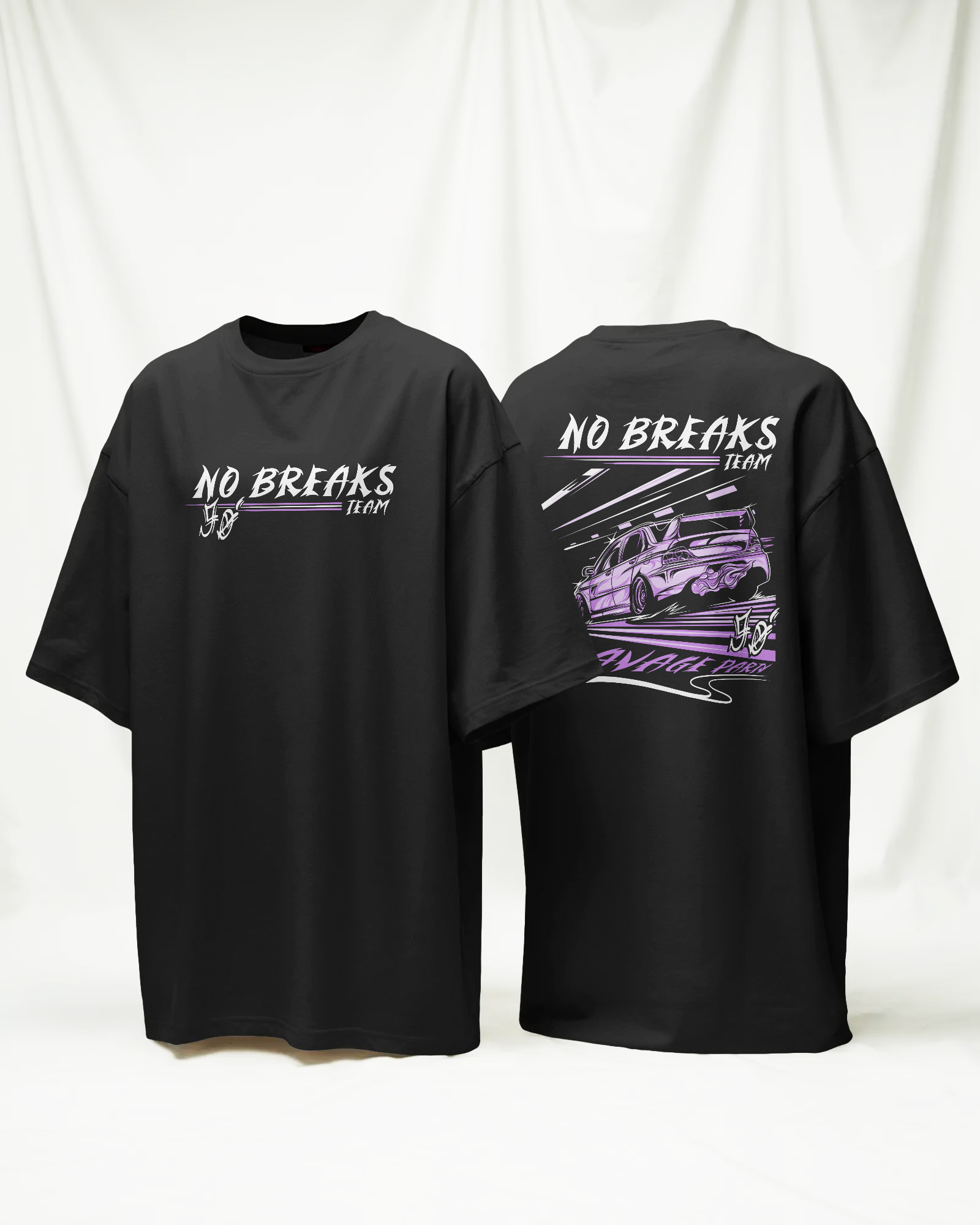 T-Shirt – No Breaks – Mitsubishi Lancer Evo