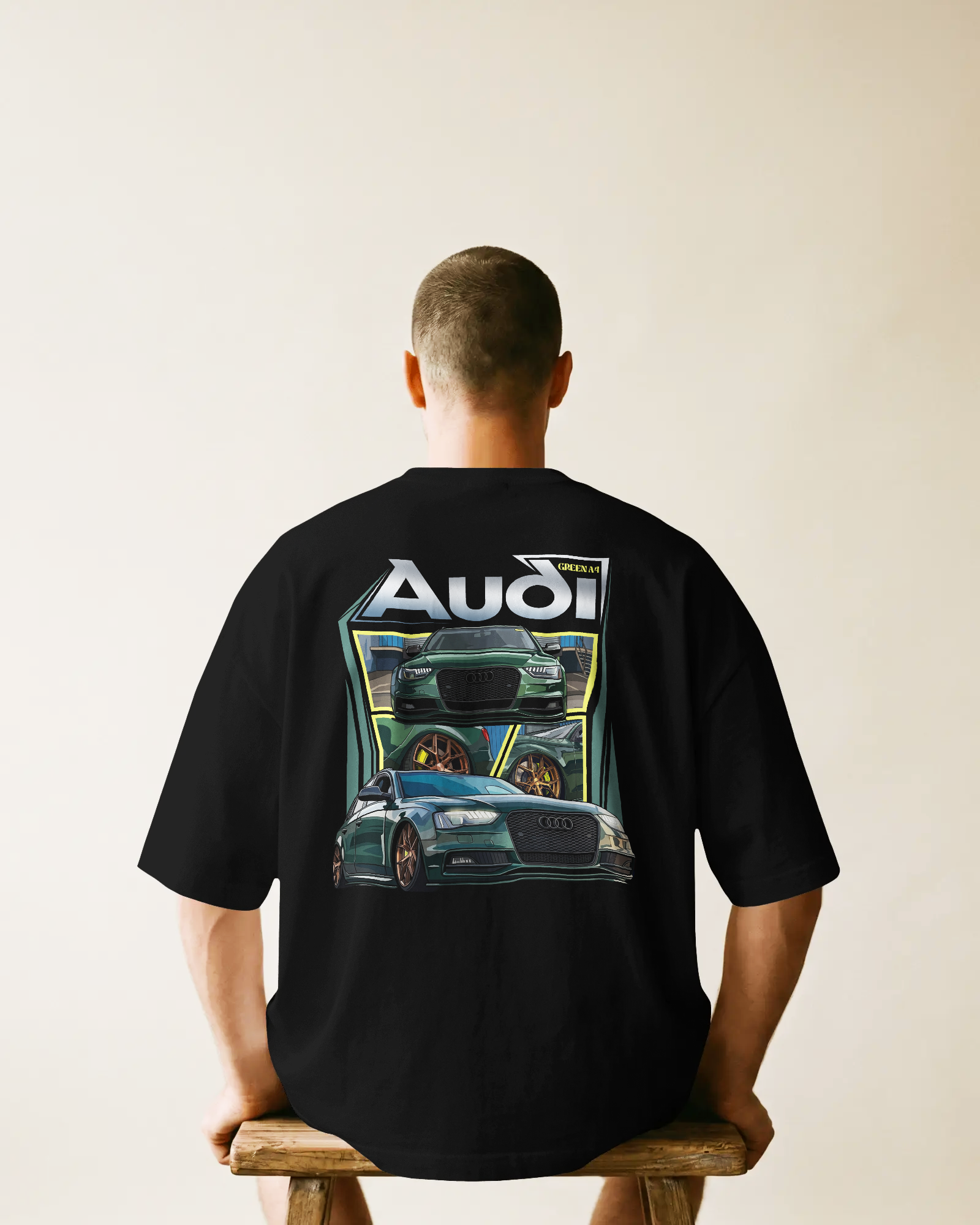 t shirt – green a4 audi t shirt – green a4 audi
