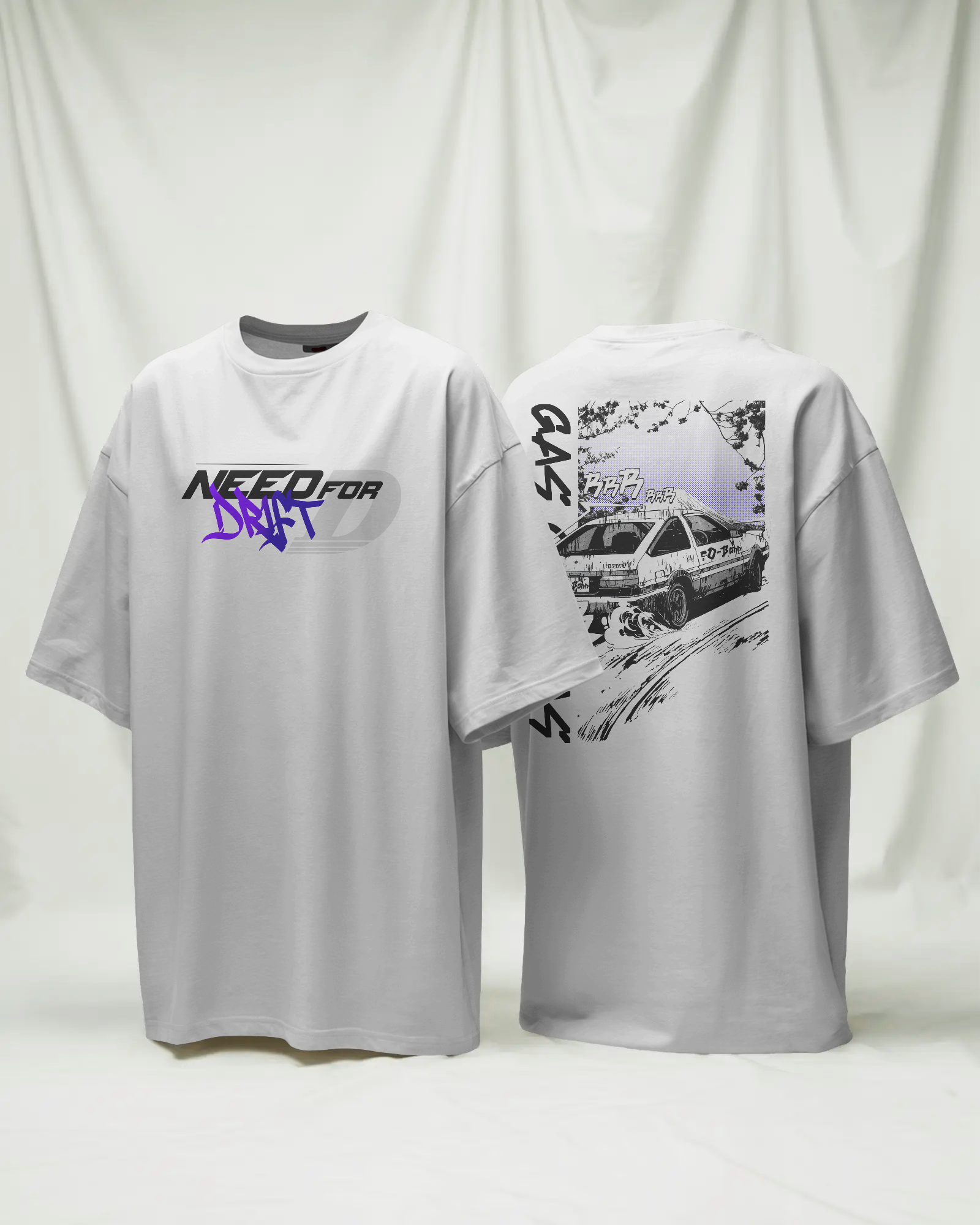 T-Shirt – Need For Drift – Toyota Sprinter Trueno AE86